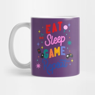 Eat Sleep Game Repeat Mug